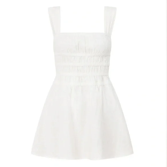 SABO SKIRT | “Bessi Dress” White Sleeveless Mini Dress SIZE XXS | NWT - Picture 6 of 10